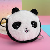 Adorable Panda Plush Coin Purse & Headset Mini Bag Set - Kids' Birthday Gift