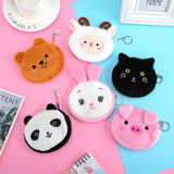 Adorable Panda Plush Coin Purse & Headset Mini Bag Set - Kids' Birthday Gift