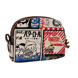 Canvas Cartoon Keychain Wallet for Women & Kids