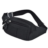 Canvas Waist Bag | Large Fanny Pack for Outdoor Travel