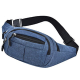 Canvas Waist Bag | Large Fanny Pack for Outdoor Travel