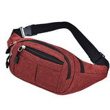 Canvas Waist Bag | Large Fanny Pack for Outdoor Travel