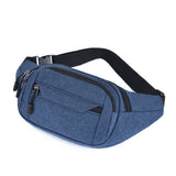 Canvas Waist Bag | Large Fanny Pack for Outdoor Travel