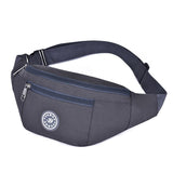 Canvas Waist Bag | Large Fanny Pack for Outdoor Travel