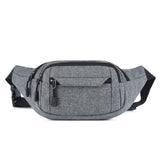 Canvas Waist Bag | Large Fanny Pack for Outdoor Travel