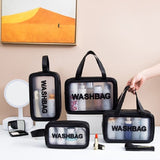 Clear Travel Storage Bag Organizer - Waterproof & Portable