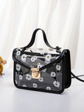 Daisy Pattern Transparent shoulder Bag - 2023 Fashion