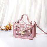 Daisy Pattern Transparent shoulder Bag - 2023 Fashion