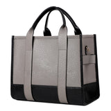 Designer shoulder Matte PU Leather Tote Bags for Women