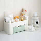 Double Layer Plastic Makeup & Jewelry Organizer