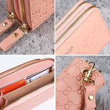 Double Zipper Women Wallet