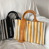 Fashion Striped Women Shoulder Bag