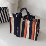 Fashion Striped Women Shoulder Bag