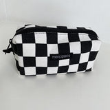 Japanese Style Plaid Cosmetic Bag & Organizer