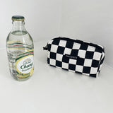 Japanese Style Plaid Cosmetic Bag & Organizer