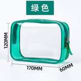 Large Transparent Waterproof Cosmetic Bag - Travel Makeup Storage