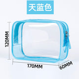 Large Transparent Waterproof Cosmetic Bag - Travel Makeup Storage