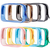 Large Transparent Waterproof Cosmetic Bag - Travel Makeup Storage