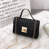 Luxury Chain Crossbody shoulder Bag for Women - Designer PU Leather