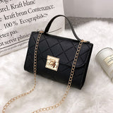 Luxury Chain Crossbody shoulder Bag for Women - Designer PU Leather