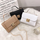 Luxury Chain Crossbody shoulder Bag for Women - Designer PU Leather