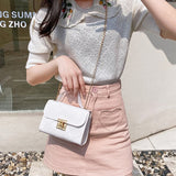 Luxury Chain Crossbody shoulder Bag for Women - Designer PU Leather