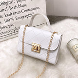 Luxury Chain Crossbody shoulder Bag for Women - Designer PU Leather