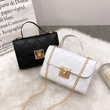 Luxury Chain Crossbody shoulder Bag for Women - Designer PU Leather