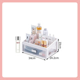 Makeup Case & Jewelry Container: Cosmetic Storage Box with Drawers