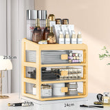 Makeup Case & Jewelry Container: Cosmetic Storage Box with Drawers