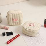 Mini Earphone & Lipstick Storage Pouch - Women's Makeup Organizer