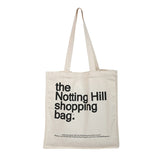 Notting Hill Canvas Shopping Bag - Eco-Friendly Tote