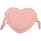 Peach Heart Crossbody Bags: Trendy Fashion for Women