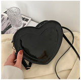 Peach Heart Crossbody Bags: Trendy Fashion for Women