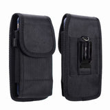 Portable Black Phone Pouch Fanny Pack - Waist Storage Bag