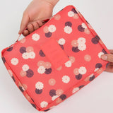 Portable Outdoor Makeup Organizer Case - Waterproof Cosmetic Bag