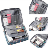 Portable Outdoor Makeup Organizer Case - Waterproof Cosmetic Bag