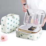 Portable Outdoor Makeup Organizer Case - Waterproof Cosmetic Bag