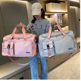 Travel Dry Wet Handbags For Women Weekender Duffel Bag