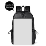 14 Inch Men's Backpack Large Capacity Travel Computer Backpack