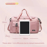 Travel Dry Wet Handbags For Women Weekender Duffel Bag