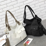 2024 Fashion Canvas Tote Stylish Student Shoulder Bag