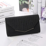 Sequin Envelope Evening Clutch Elegant Crossbody for Noble Women