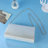 New Style Bridal Silver Clutch Elegant Evening Party Bag