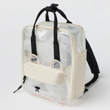 2024 New Girls' Dog Shaped Transparent Backpack