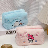 Sanrio Plush Cinnamoroll & Friends Cosmetic Travel Bag