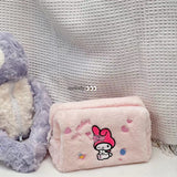 Sanrio Plush Cinnamoroll & Friends Cosmetic Travel Bag