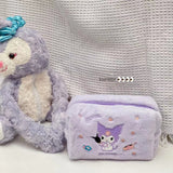 Sanrio Plush Cinnamoroll & Friends Cosmetic Travel Bag