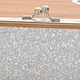 Sparkly Glitter Evening Clutch Perfect Wedding Party Purse