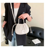 2024 Luxury Vintage Crossbody Fashion Brand PU Leather Tote